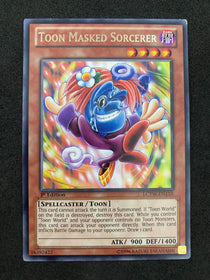 Yugioh Toon Masked Sorcerer LCYW-EN110 1st Edition LP