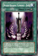 Yugioh Wicked-Breaking Flamberge - Baou SD5-EN027 Common 1st Edition LP