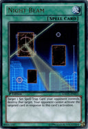 Yugioh Night Beam GAOV-EN055 Ultra Rare 1st Edition HP