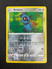 Pokemon Beldum 116/185 Vivid Voltage Reverse Holo NM