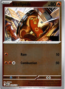 Pokemon Sizzlipede 029/132 Mega Evolution Reverse Holo NM