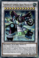 Yugioh Superheavy Samurai Brave Masurawo CYAC-EN039 Ultra Rare 1st Edition MP