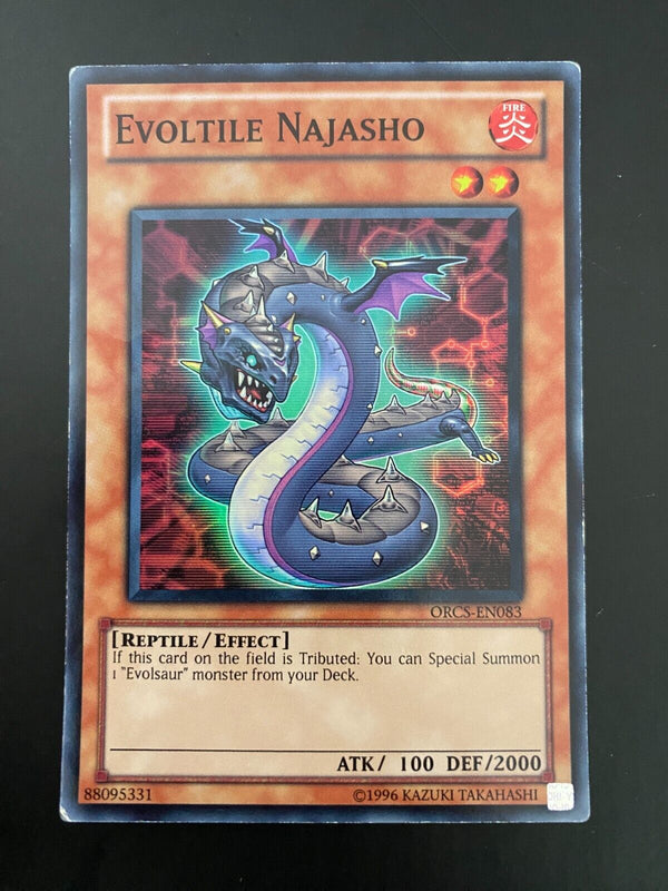 Yugioh Evoltile Najasho ORCS-EN083 Super Rare Unlimited Edition MP