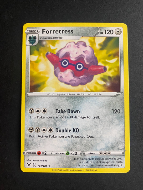 Pokemon Forretress 114/185 Vivid Voltage Rare Non Holo NM