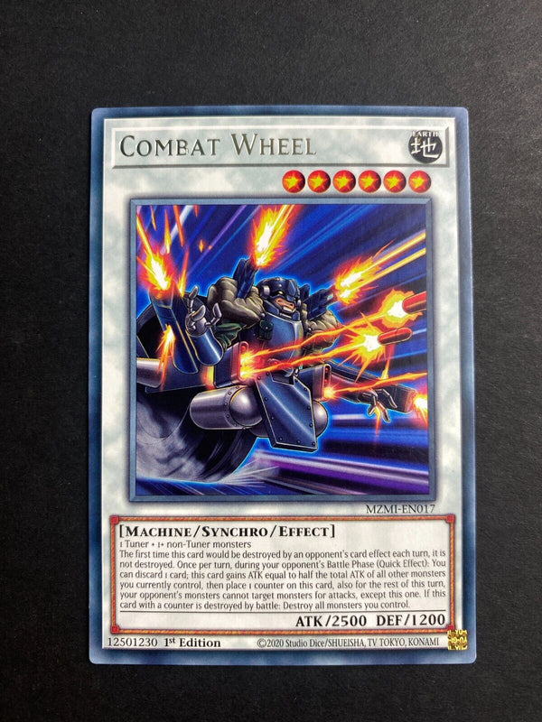 Yugioh Combat Wheel MZMI-EN017 Rare 1st Edition NM