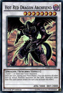 Yugioh Hot Red Dragon Archfiend HSRD-EN040 Super Rare 1st Edition NM