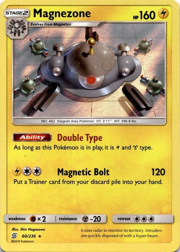 Pokemon Magnezone 60/236 Unified Minds Holo NM