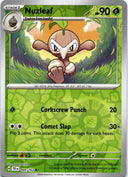 Pokemon Nuzleaf 004/162 Temporal Forces Reverse Holo NM