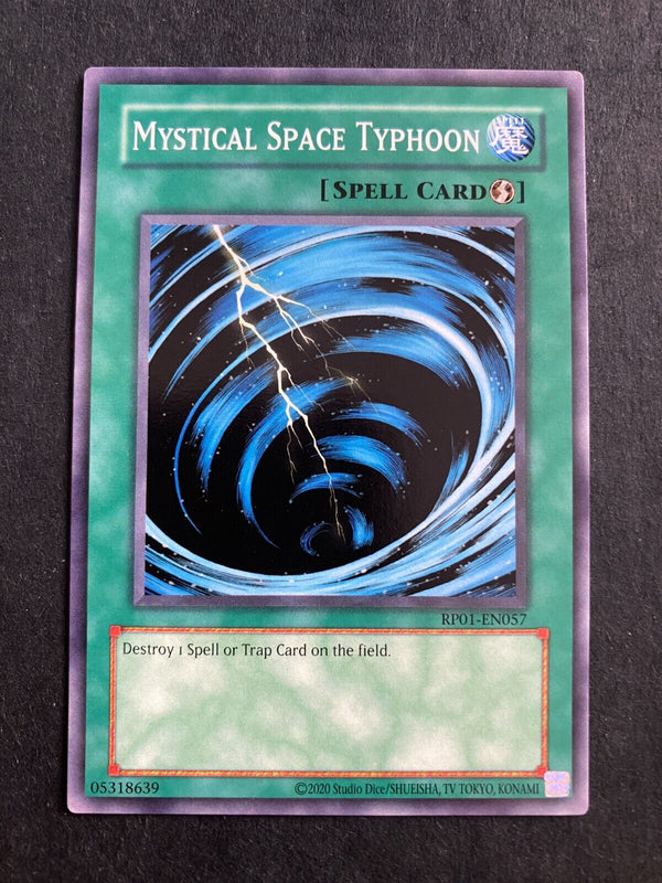 Yugioh Mystical Space Typhoon RP01-EN057 Common Retro Pack Reprint NM