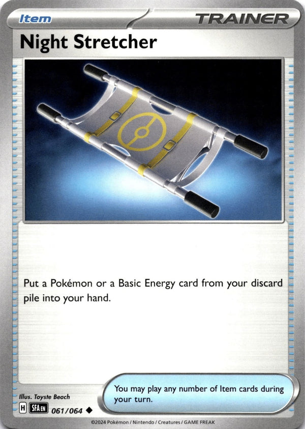 Pokemon Night Stretcher 061/064 Shrouded Fable Non Holo NM