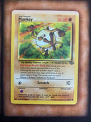 Pokemon Mankey 55/64 Jungle Miscoloured MP