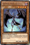 Yugioh Blackwing - Shura the Blue Flame DP11-EN004 Rare 1st Edition DAMAGED