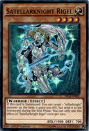 Yugioh Satellarknight Rigel SECE-EN025 Super Rare 1st Edition VLP/NM