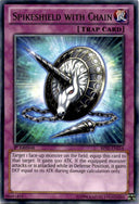 Yugioh Spikeshield with Chain BP02-EN214 Rare 1st Edition VLP/NM