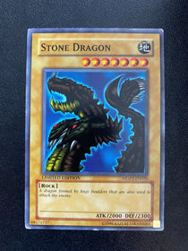 Yugioh Stone Dragon MDP2-EN020 Common Limited Edition HP