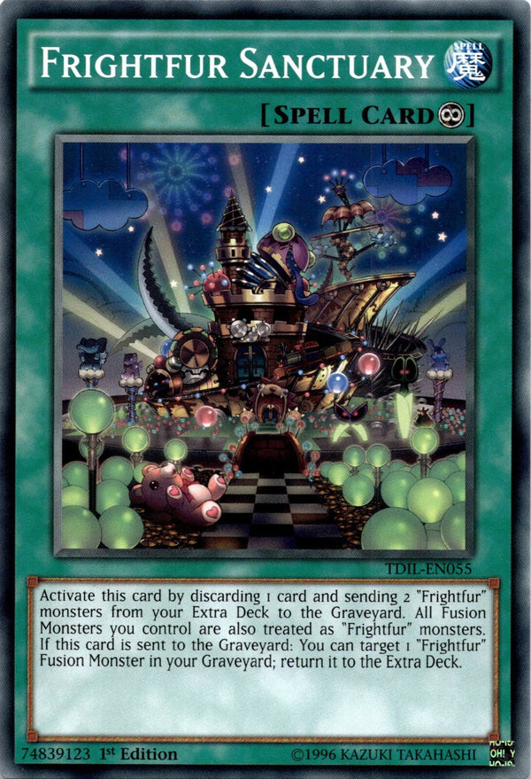 Yugioh Frightfur Sanctuary TDIL-EN055 Common 1st Edition VLP/NM