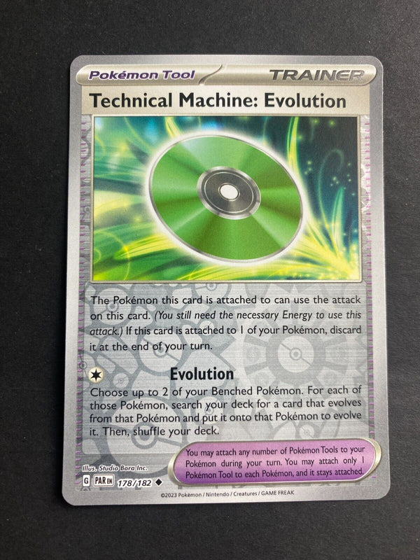 Pokemon Technical Machine: Evolution 178/182 Pradox Rift Reverse Holo NM