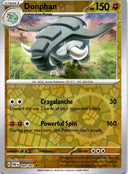 Pokemon Donphan 049/091 Paldean Fates Reverse Holo NM
