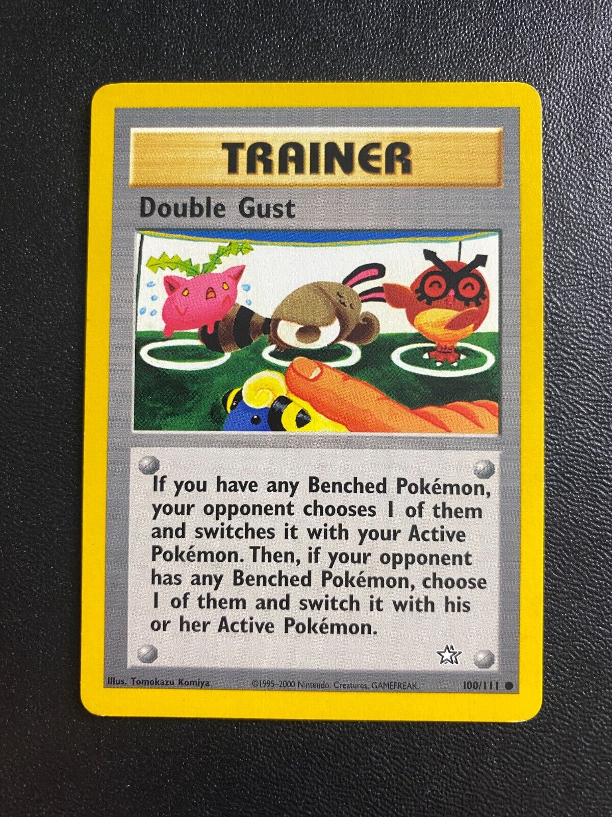 Pokemon Double Gust 100/111 neo genesis LP