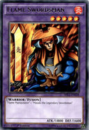 Yugioh Flame Swordsman MIL1-EN038 Rare 1st Edition MP