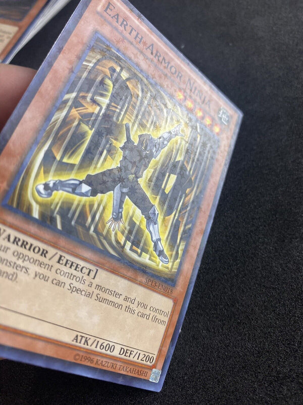 Yugioh Earth Armor Ninja SP13-EN018 Starfoil Rare VLP