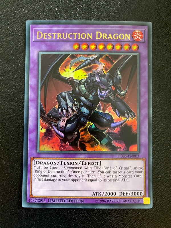 Yugioh Destruction Dragon LC06-EN003 Ultra Rare Limited Edition NM