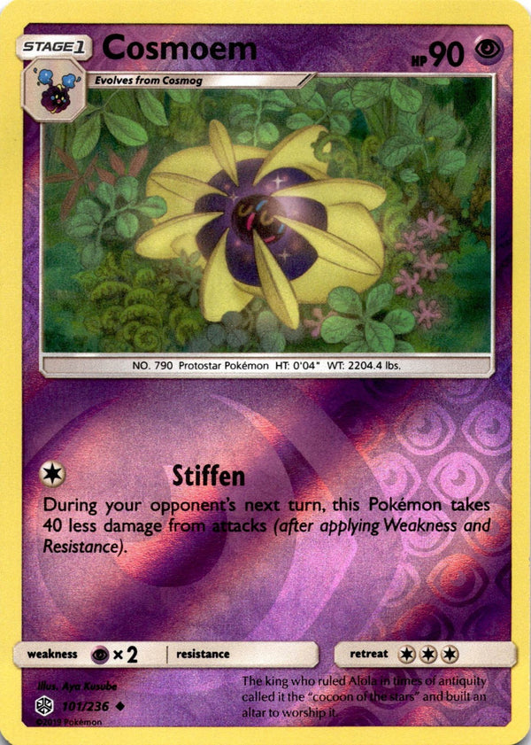 Pokemon Cosmoem 101/236 Cosmic Eclipse Reverse Holo NM