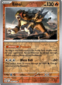 Pokemon Entei 030/197 Paldea Evolved Reverse Holo NM