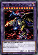 Yugioh Five-Headed Dragon MIL1-EN012 Common 1st Edition LP