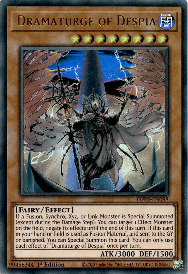 Yugioh Dramaturge of Despia GFP2-EN098 Ultra Rare 1st Edition NM