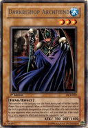 Yugioh Darkbishop Archfiend DCR-069 Rare 1st Edition DAMAGED