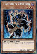 Yugioh Gravekeeper's Recruiter BLMM-EN110 Secret Rare 1st Edition NM