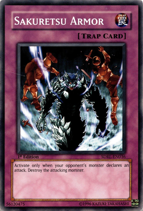 Yugioh Sakuretsu Armor SDRL SDRL-EN036 Common 1st Edition HP