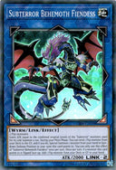 Yugioh Subterror Behemoth Fiendess CIBR-EN098 Super Rare Unlimited Edition MP