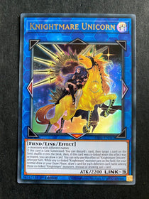 Yugioh Knightmare Unicorn RA01-EN043 Ultra Rare Alt art 1st Edition NM