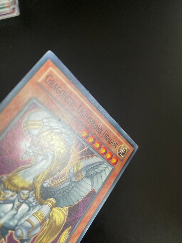 Yugioh Gragonith, Lightsworn Dragon SDLI-EN005 Common 1st Moderately Played (2)