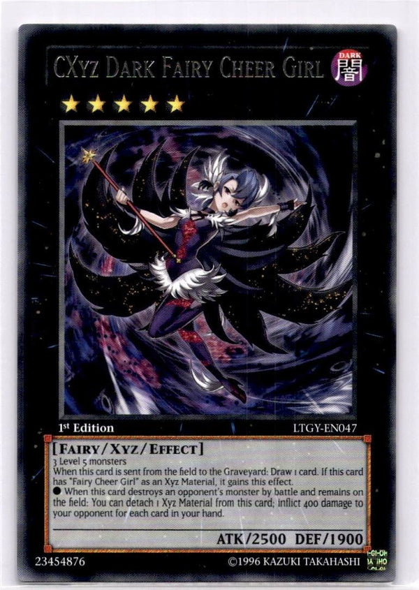 Yugioh CXyz Dark Fairy Cheer Girl LTGY-EN047 Rare 1st Edition NM