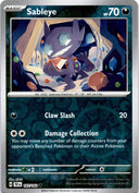 Pokemon Sableye 107/162 Temporal Forces Reverse Holo NM