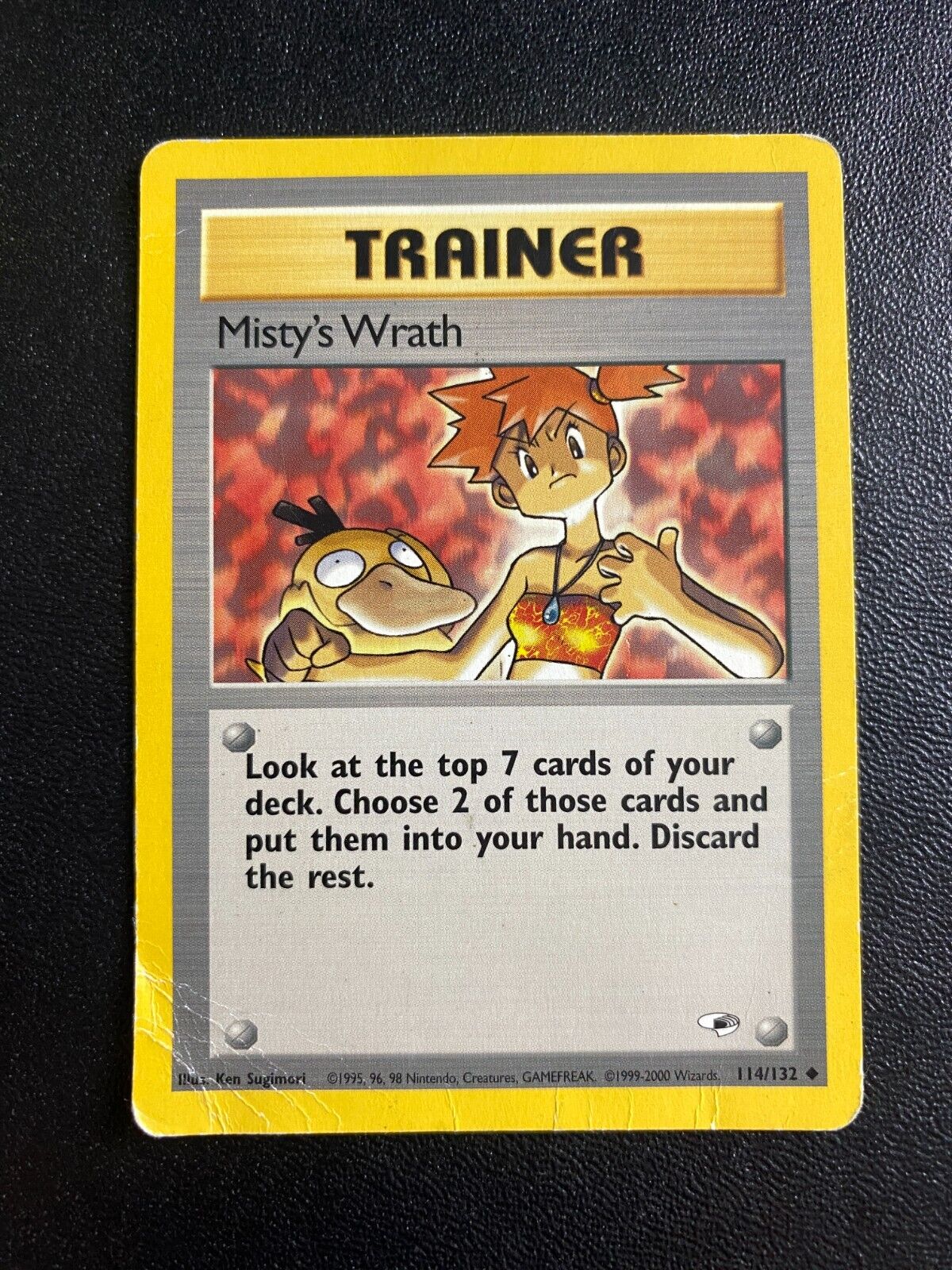 Pokemon Misty's Wrath 114/132 Gym Heroes DMG