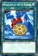 Yugioh Medallion of the Ice Barrier HAC1-EN055 Duel Terminal Rare 1st Edition NM
