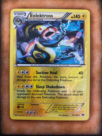 Pokemon Eelektross 47/108 Dark Explorers Reverse Holo LP