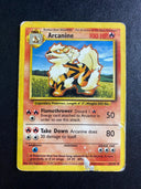 Pokemon Arcanine 23/102 Base Set 1999 Non Holo DMG