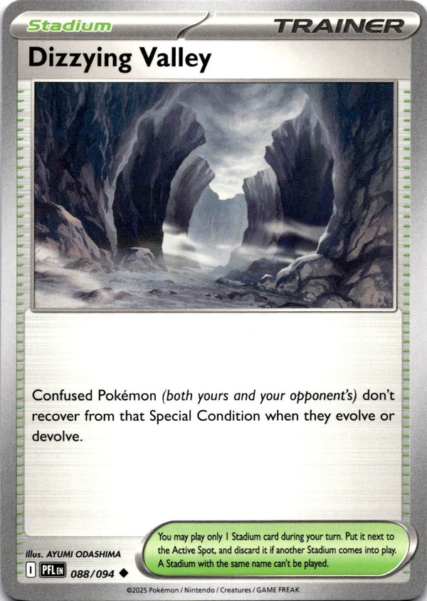 Pokemon Dizzying Valley 088/094 Phantasmal Flames Non Holo NM