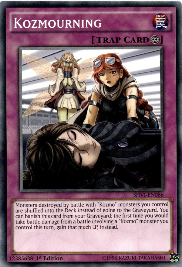 Yugioh Kozmourning SHVI-EN086 (2 Cards) Common 1st Edition HP