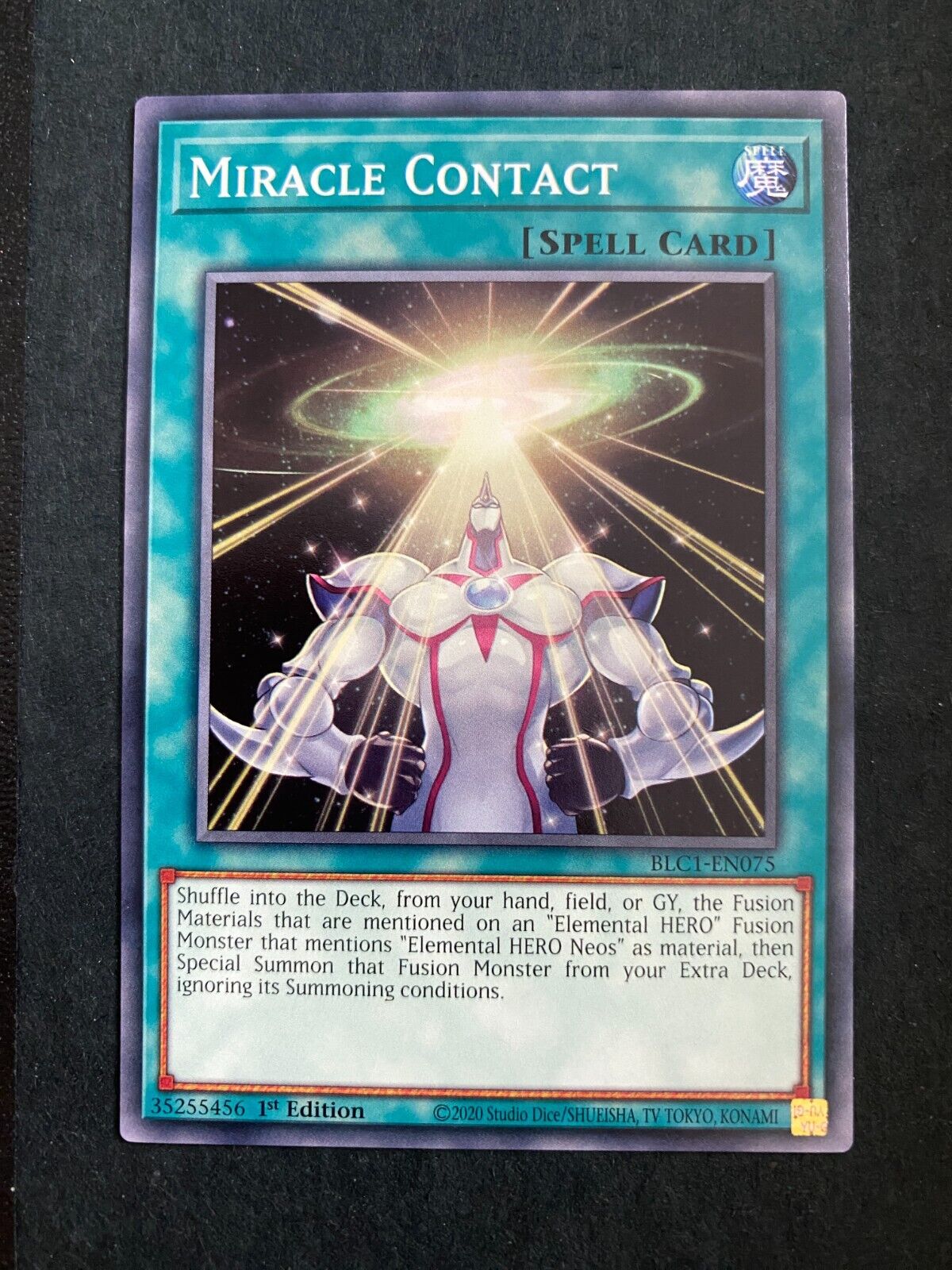 Yugioh Miracle Contact BLC1-EN075 Common 1st Edition NM