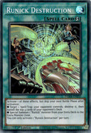 Yugioh Runick Destruction TAMA-EN031 Super Rare 1st Edition NM