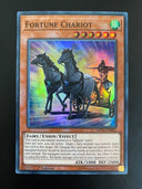 Yugioh Fortune Chariot SHVA-EN005 Super Rare 1st Edition NM/MINT