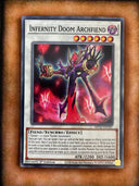 Yugioh Infernity Doom Archfiend MP21-EN187 Common 1st Edition NM/MINT