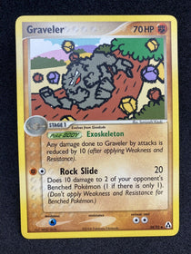 Pokemon Graveler 34/92 Ex Legend Maker Uncommon LP