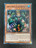 Yugioh Dinomight Knight, the True Dracofighter FIGA-EN054 Super Rare NM